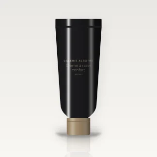 Crème à raser confort au sureau – Galerie Albâtre, tube 200 ml
