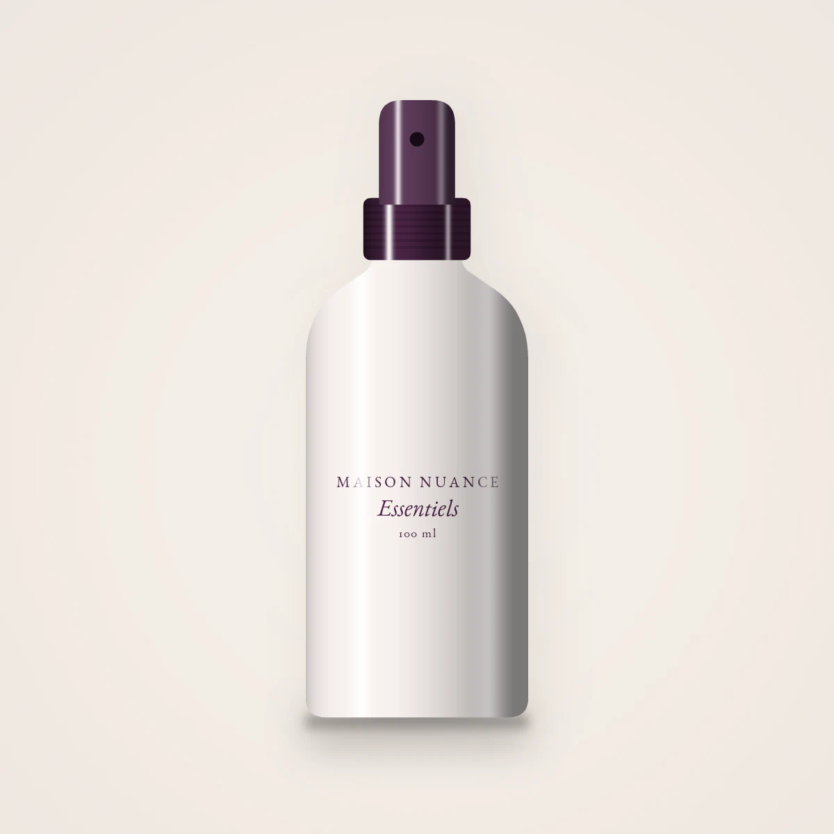 Brume parfumée Essentiels à la pêche blanche – Maison Nuance, flacon spray 100 ml