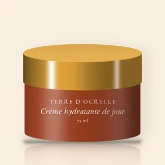 Crème hydratante de jour au beurre de karité – Terre d'Ocrelle, pot 75 ml