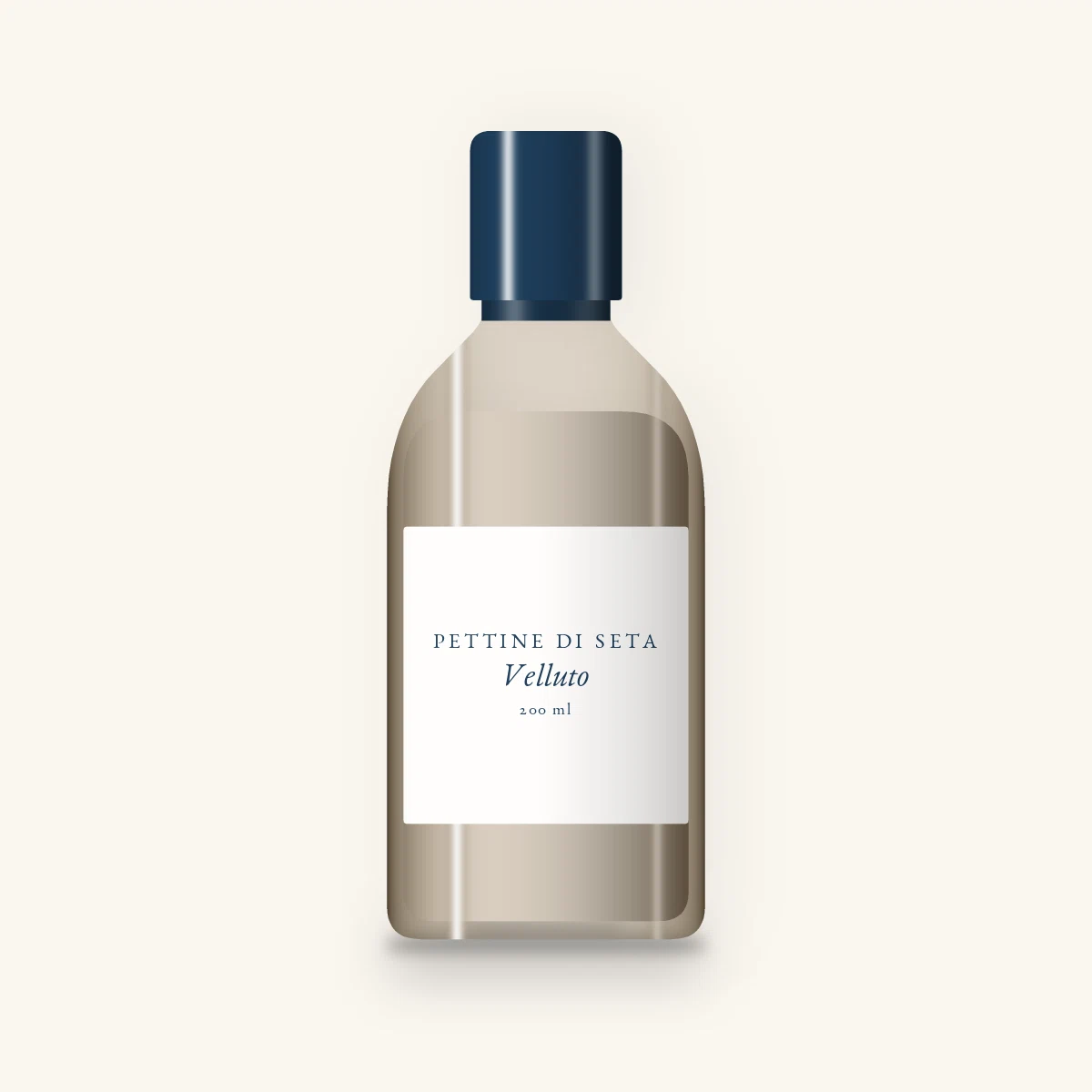 Après-shampooing Velluto à l'aloe vera – Pettine di Seta, flacon 200 ml