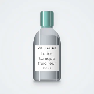 Lotion tonique fraîcheur à l'extrait de réglisse – Vellaure, flacon 100 ml