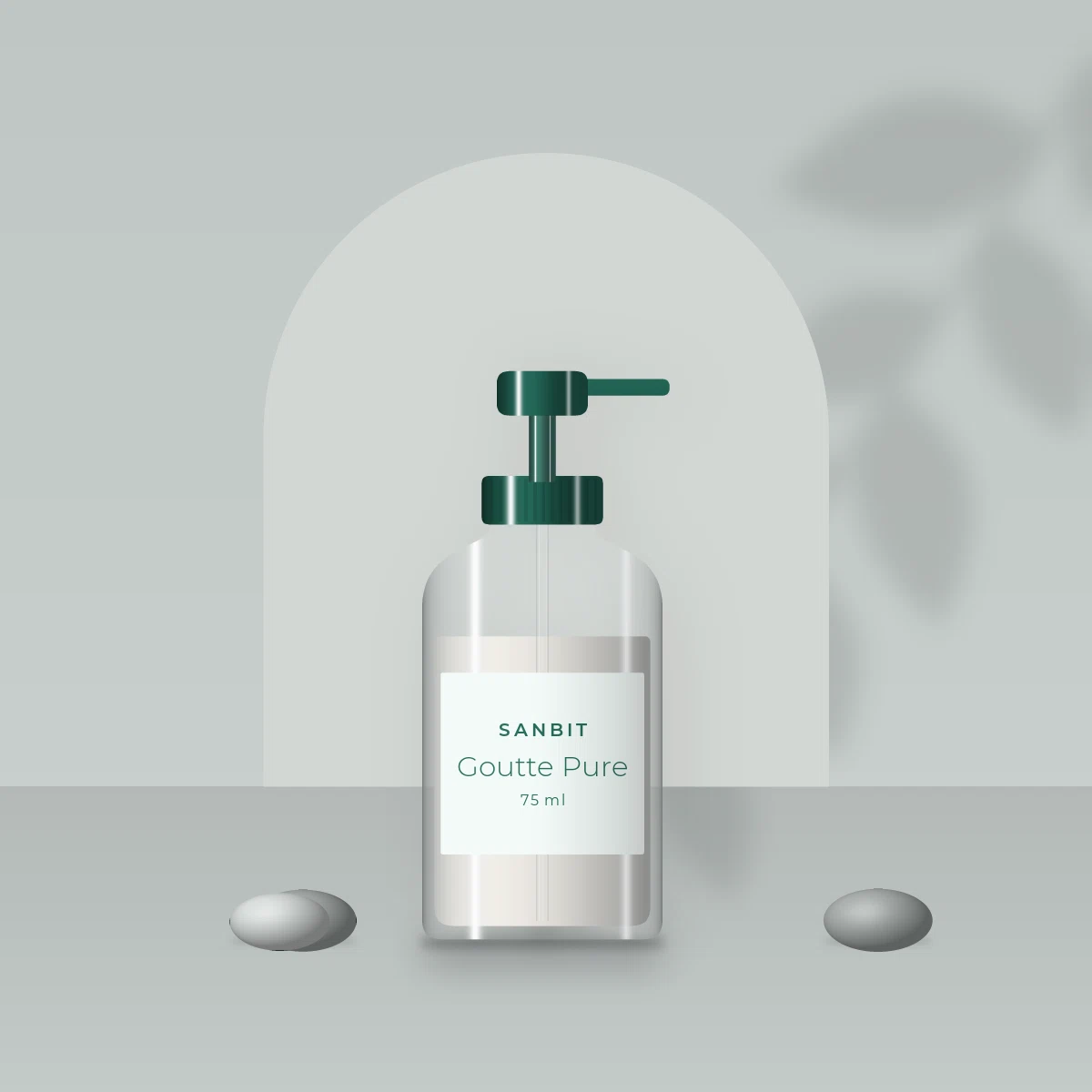 Goutte Pure crème hydratante peaux sèches – Sanbit, photo d'ambiance