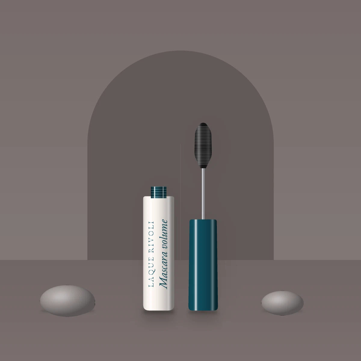 Mascara volume à l'huile de raisin – Laque Rivoli, photo d'ambiance