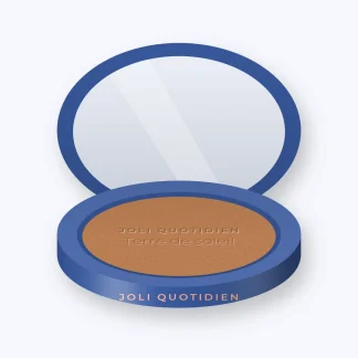 Terre de soleil résistante à l'eau à la vitamine E – Joli Quotidien, boîtier 15 g, teinte 05 Caramel