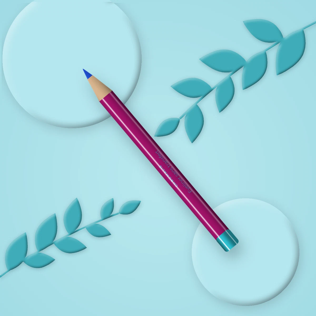 Eyeliner sans transfert au beurre de karité – Chromalie, photo d'ambiance