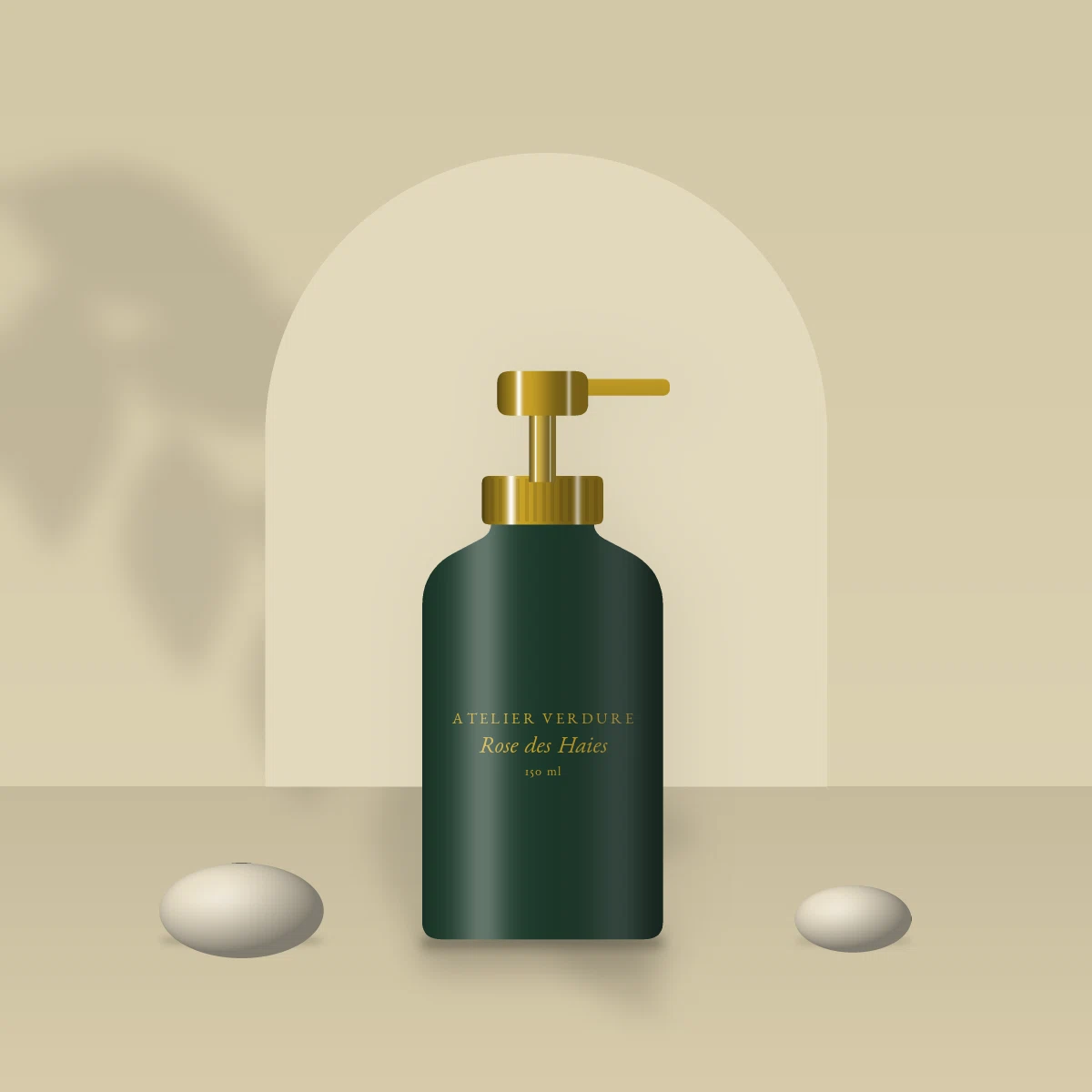 Nettoyant visage fraîcheur Rose des Haies – Atelier Verdure, photo d'ambiance