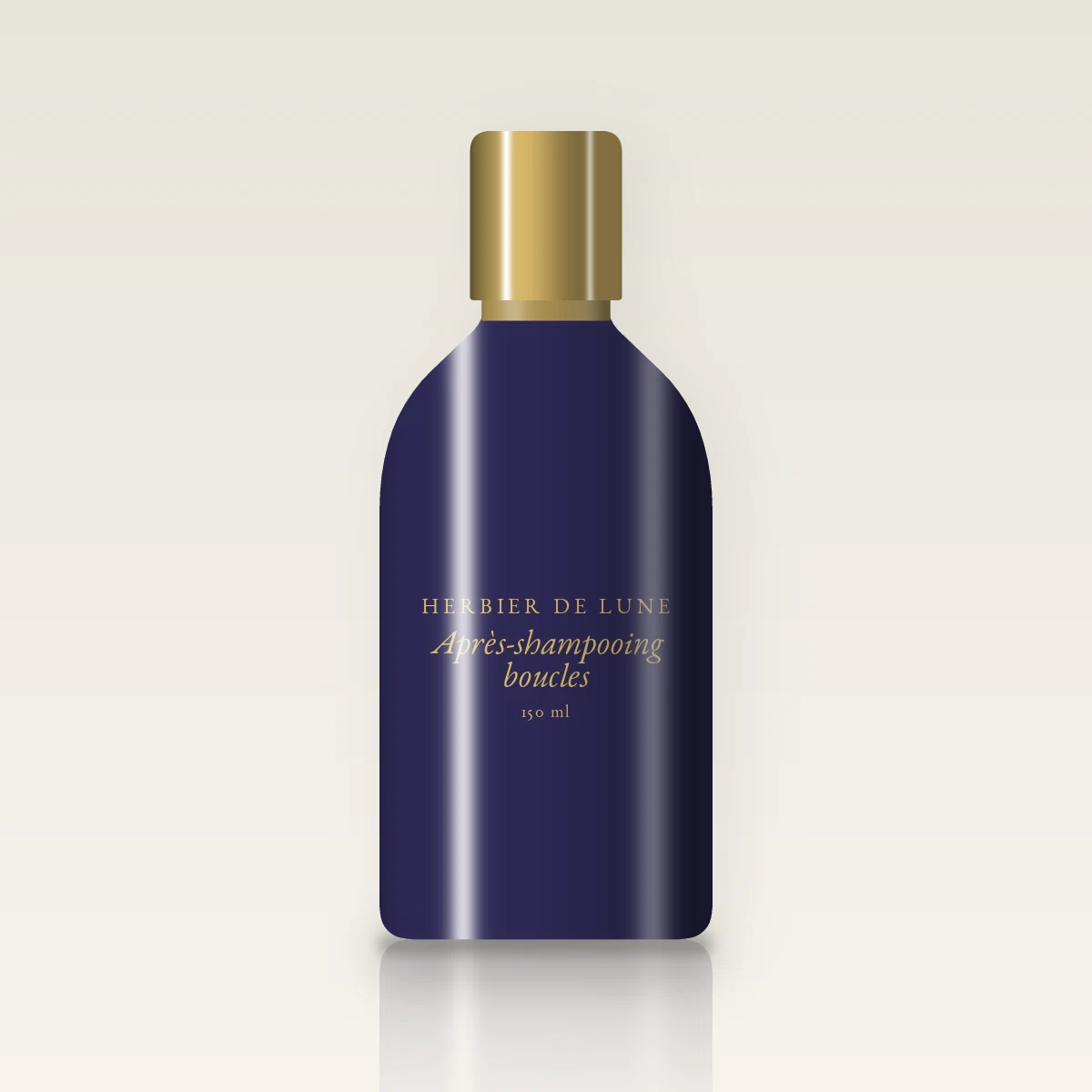 Après-shampooing boucles à l'huile de jojoba – Herbier de Lune, flacon 150 ml