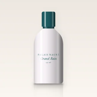 Grand Bain nettoyant visage matifiant – Palais Nacré, flacon 150 ml