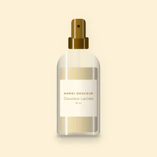 Huile corps Douceur Lactée au marula – Mardi Douceur, flacon spray 50 ml
