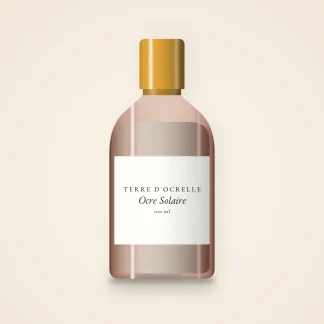 Ocre Solaire lotion tonique sébo-régulatrice – Terre d'Ocrelle, flacon 100 ml