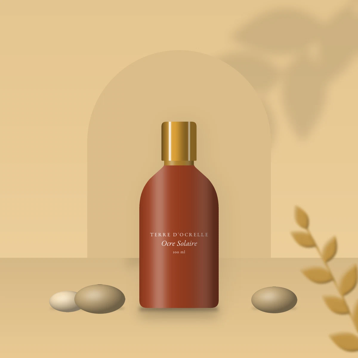 Ocre Solaire lotion tonique sébo-régulatrice – Terre d'Ocrelle, photo d'ambiance