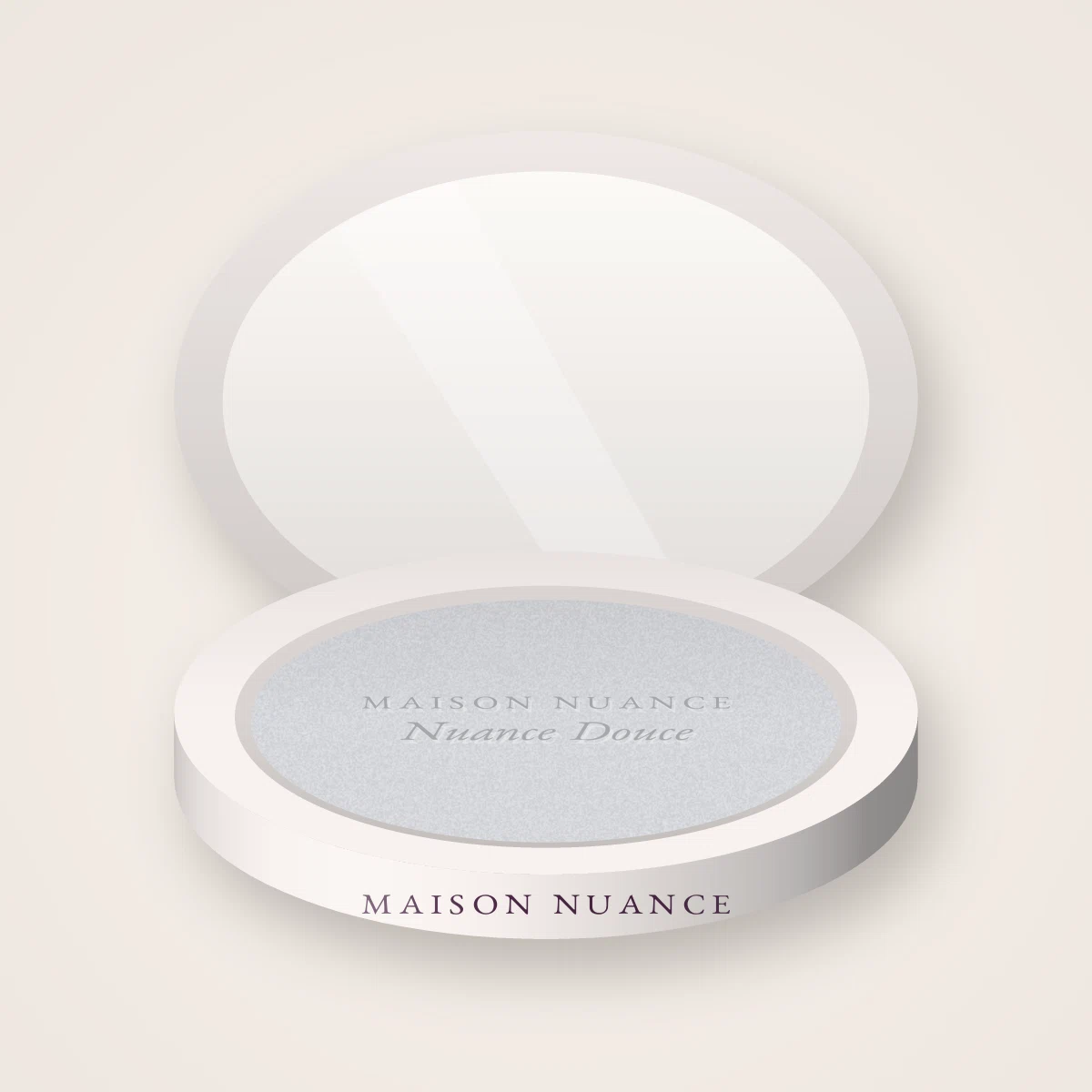 Enlumineur multi-usage Nuance Douce – Maison Nuance, boîtier 7 g, teinte Lune argentée