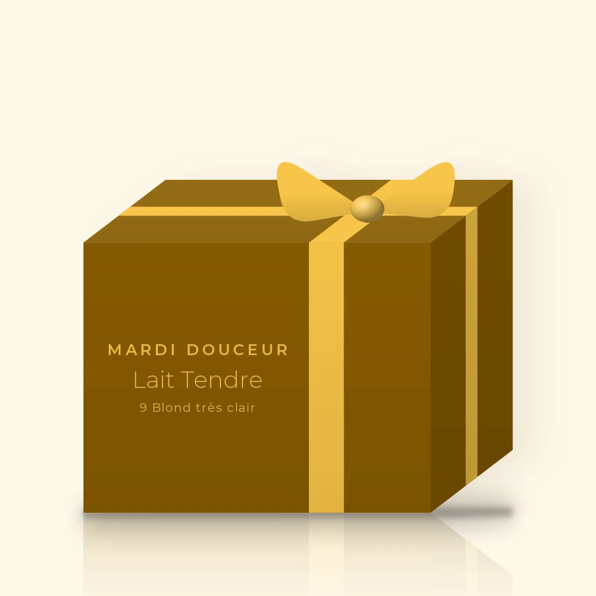Coloration Lait Tendre à l'extrait de camomille – Mardi Douceur, coffret, teinte 9 Blond très clair