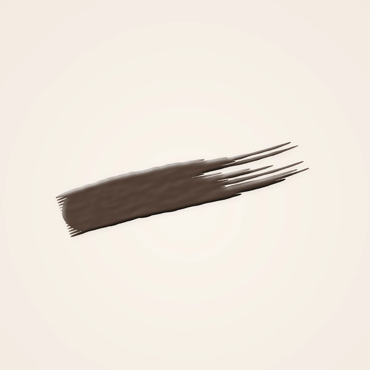 Mascara haute définition Sable Chaud – Terre d'Ocrelle, aperçu de la teinte Brun