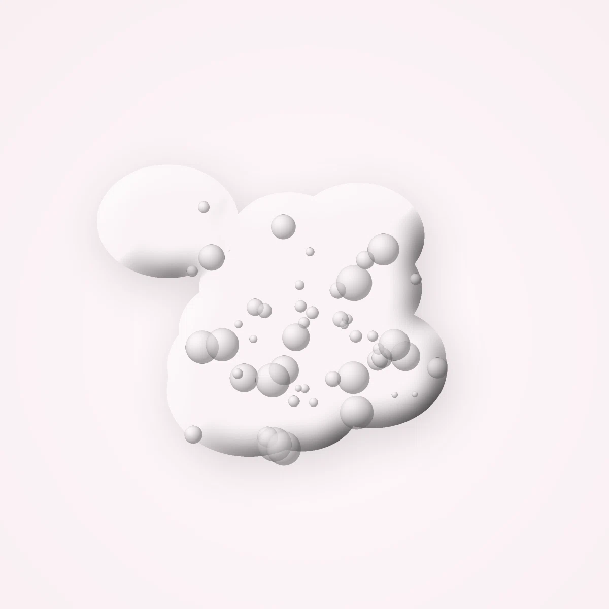 Savon Cerise Givrée surgras à l'avoine – Sopoong, aperçu de la texture