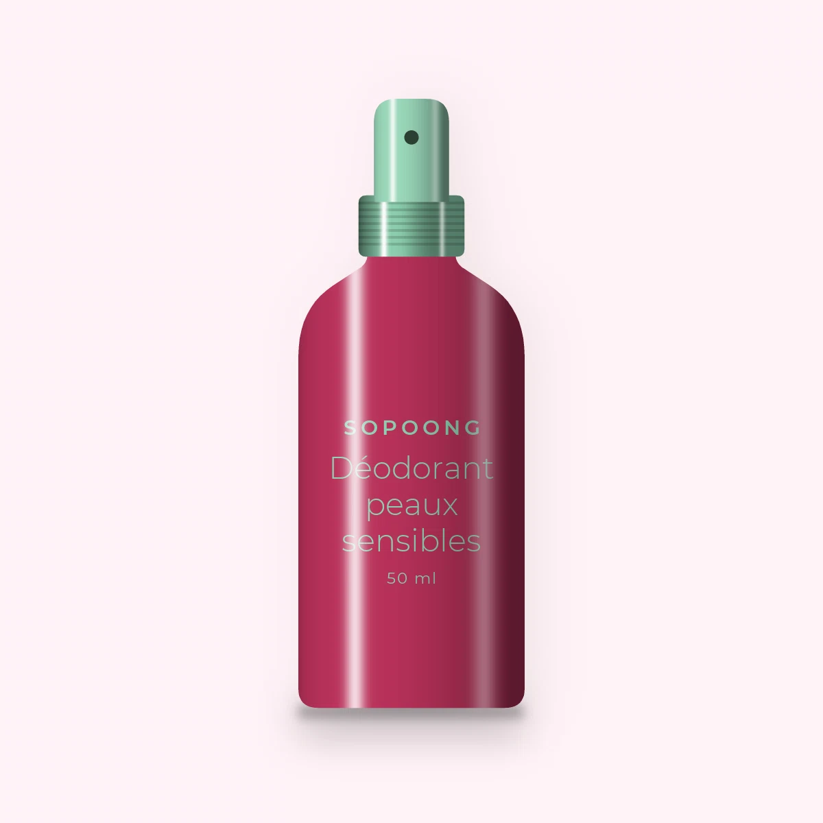 Déodorant soin peaux sensibles au bambou – Sopoong, flacon spray 50 ml