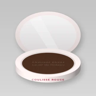 Poudre perfectrice Lever de Rideau – Coulisse Rouge, boîtier 9 g, teinte 16 Ébène