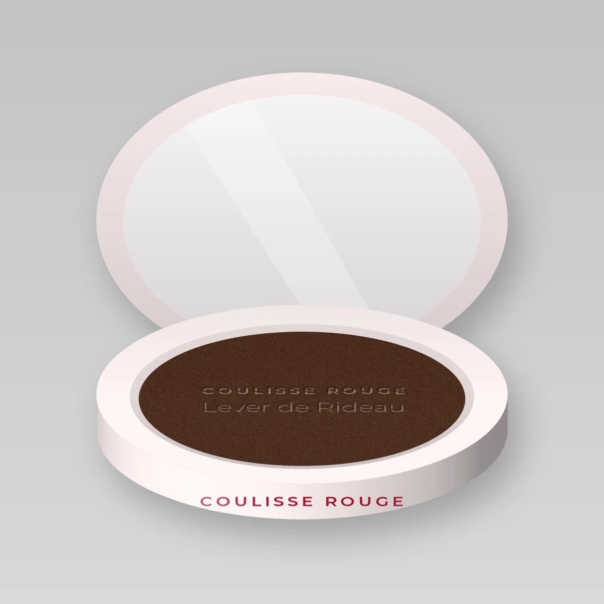 Poudre perfectrice Lever de Rideau – Coulisse Rouge, boîtier 9 g, teinte 16 Ébène