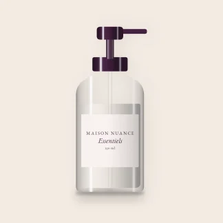 Crème coiffante définissante Essentiels – Maison Nuance, flacon-pompe 150 ml