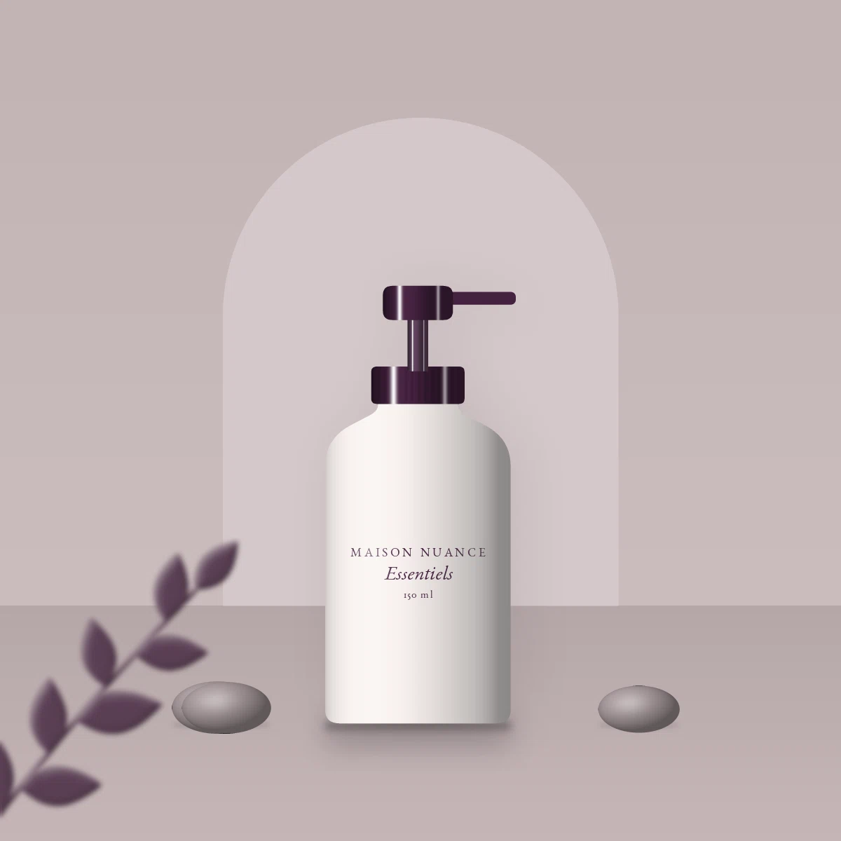 Crème coiffante définissante Essentiels – Maison Nuance, photo d'ambiance