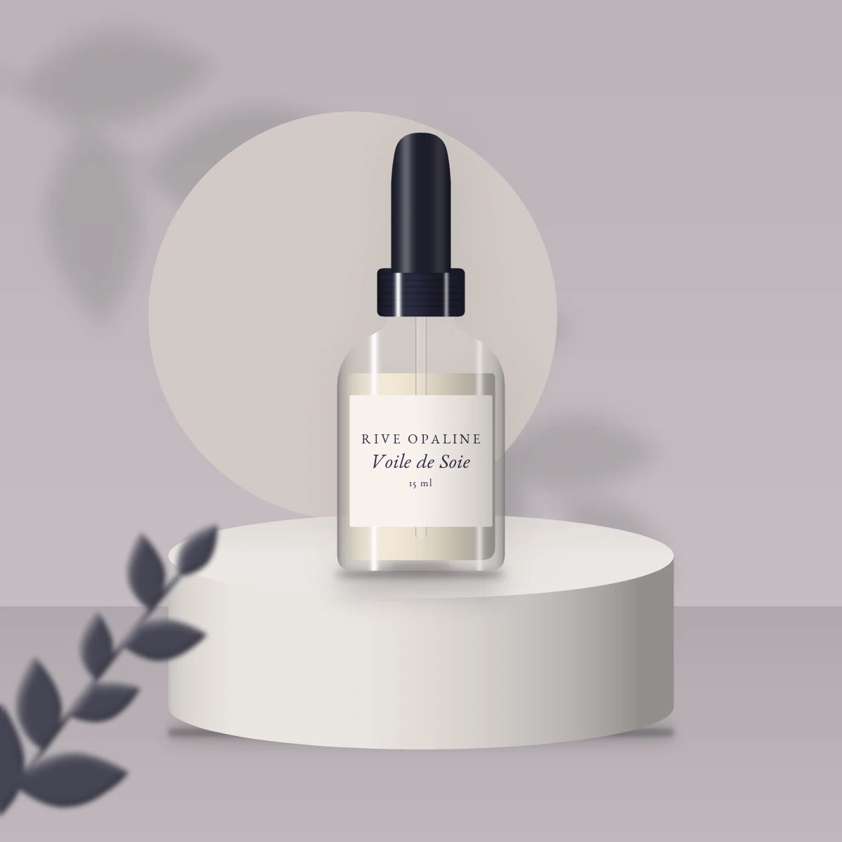Sérum Voile de Soie à l'acide férulique – Rive Opaline, photo d'ambiance