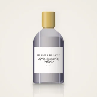 Après-shampooing brillance au beurre de murumuru – Herbier de Lune, flacon 200 ml