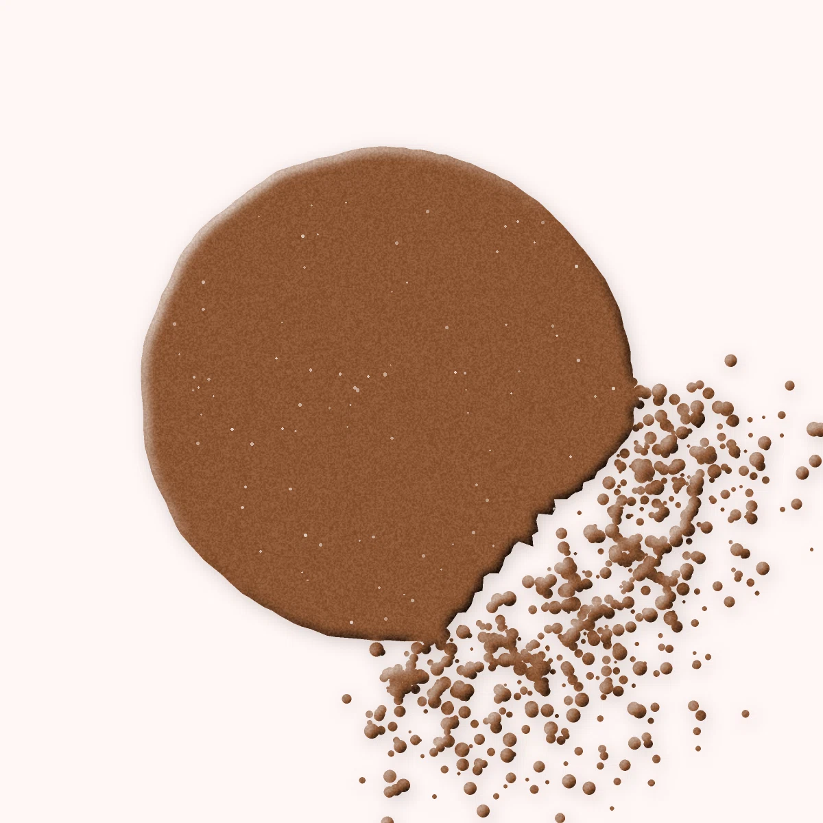 Terre de soleil Dernier Salut au beurre de karité – Coulisse Rouge, aperçu de la teinte 09 Bronze
