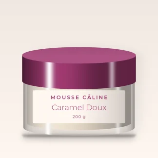 Gommage corps Caramel Doux nourrissant – Mousse Câline, pot 200 g