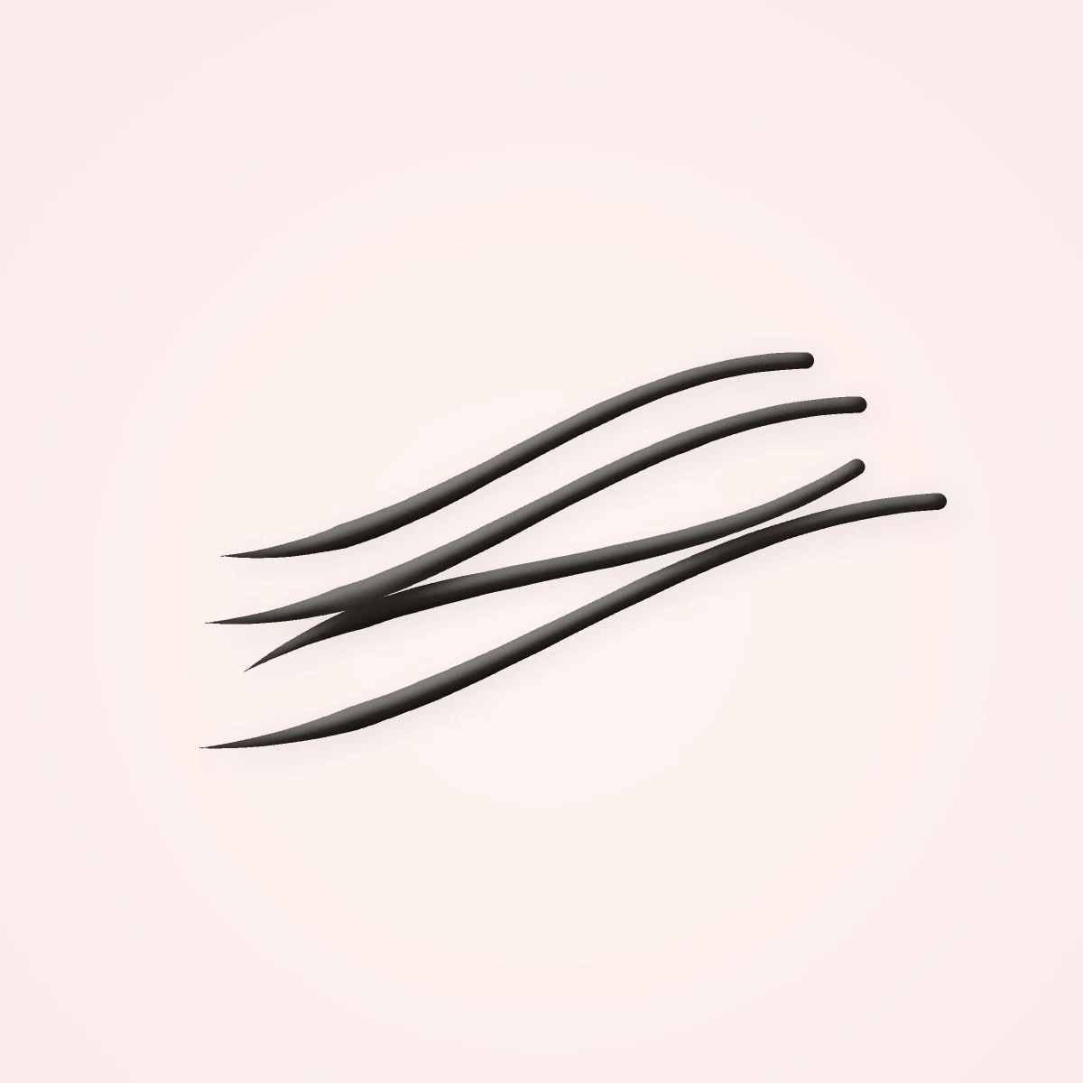 Crayon à sourcils ultra-fin à l'huile de tournesol – Joli Quotidien, aperçu de la teinte 15 Noir doux