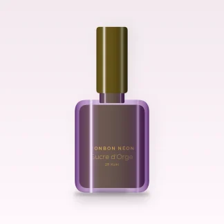Vernis à ongles Sucre d'Orge tenue extrême – Bonbon Néon, flacon 12 ml, teinte 28 Kaki