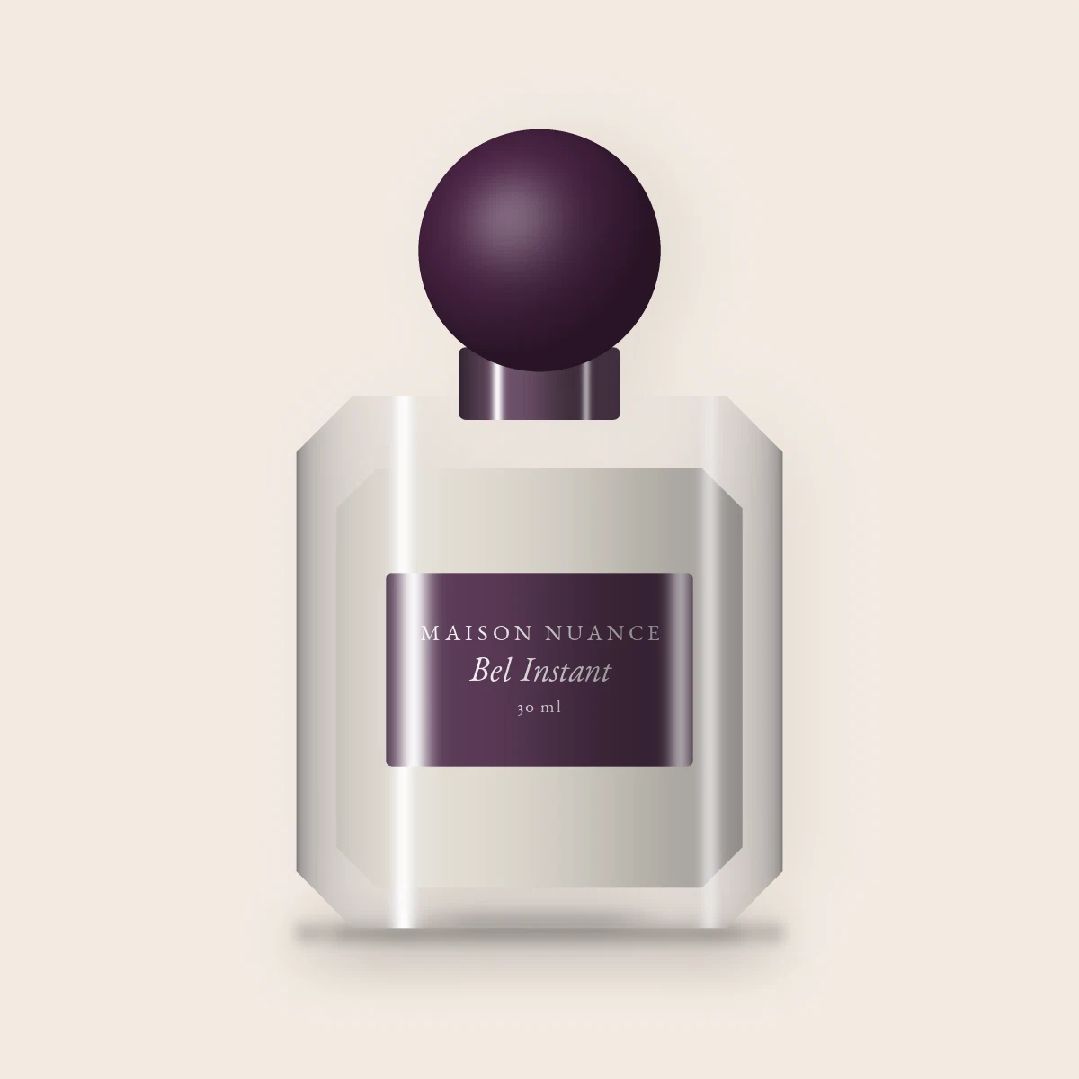 Parfum Bel Instant rare au petit-grain – Maison Nuance, flacon 30 ml