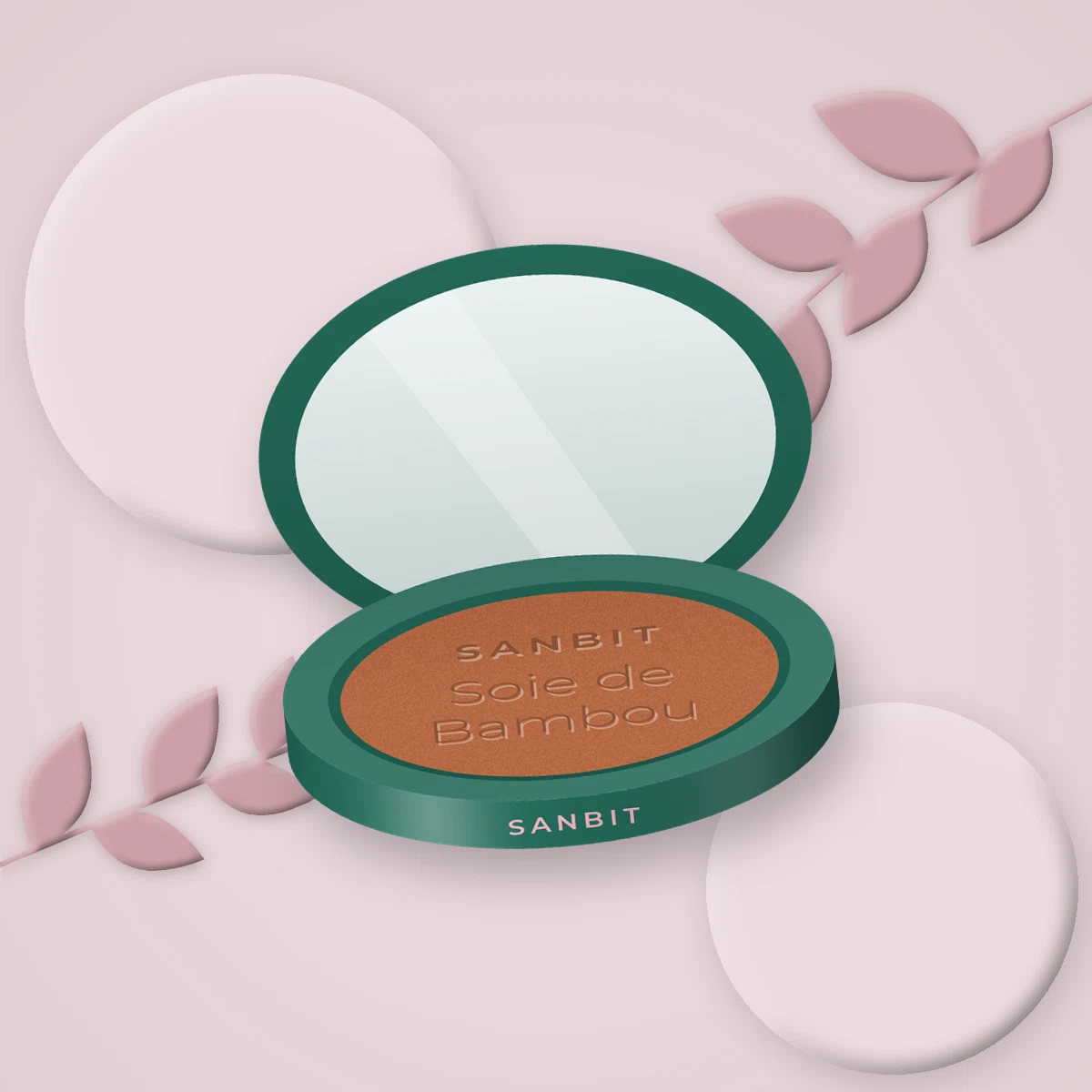 Enlumineur effet naturel Soie de Bambou – Sanbit, photo d'ambiance