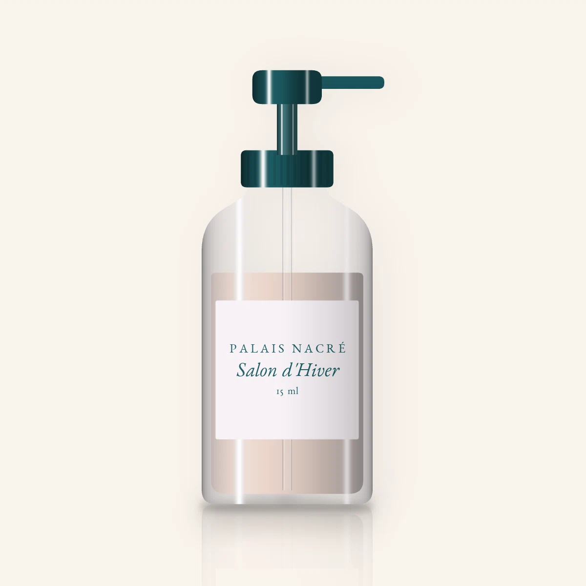 Salon d'Hiver sérum défroissant – Palais Nacré, flacon-pompe 15 ml