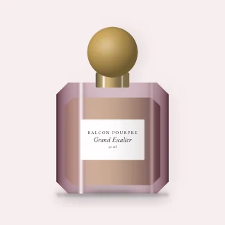 Parfum Grand Escalier à la tubéreuse – Balcon Pourpre, flacon 30 ml