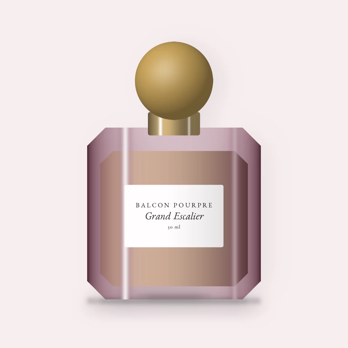 Parfum Grand Escalier à la tubéreuse – Balcon Pourpre, flacon 30 ml