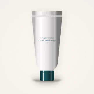 Crème solaire visage lissante à l'extrait de réglisse SPF 30 – Palais Nacré, tube 40 ml