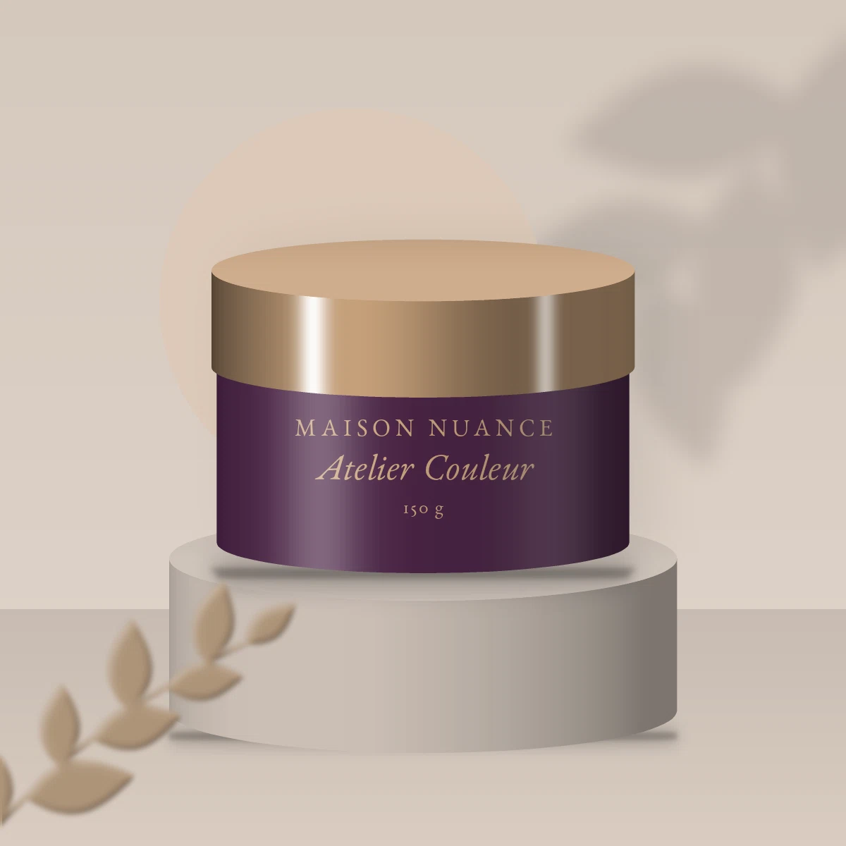 Gommage corps Atelier Couleur à la poudre de riz – Maison Nuance, photo d'ambiance