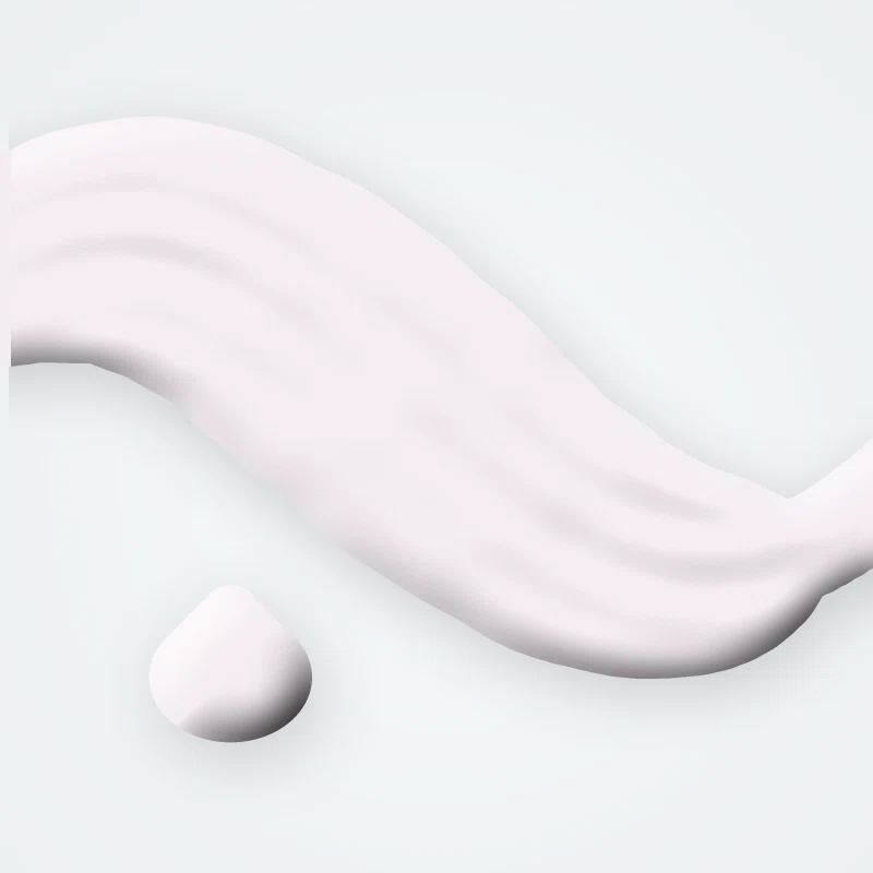 Crème hydratante ultra-légère Puy Blanc – Vellaure, aperçu de la texture