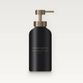 Poudre de Craie crème hydratante éclat – Galerie Albâtre, flacon-pompe 50 ml
