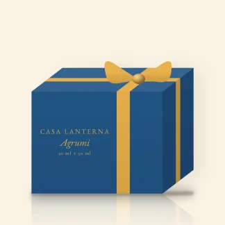 Coffret Agrumi à la poire – Casa Lanterna, 30 ml + 50 ml