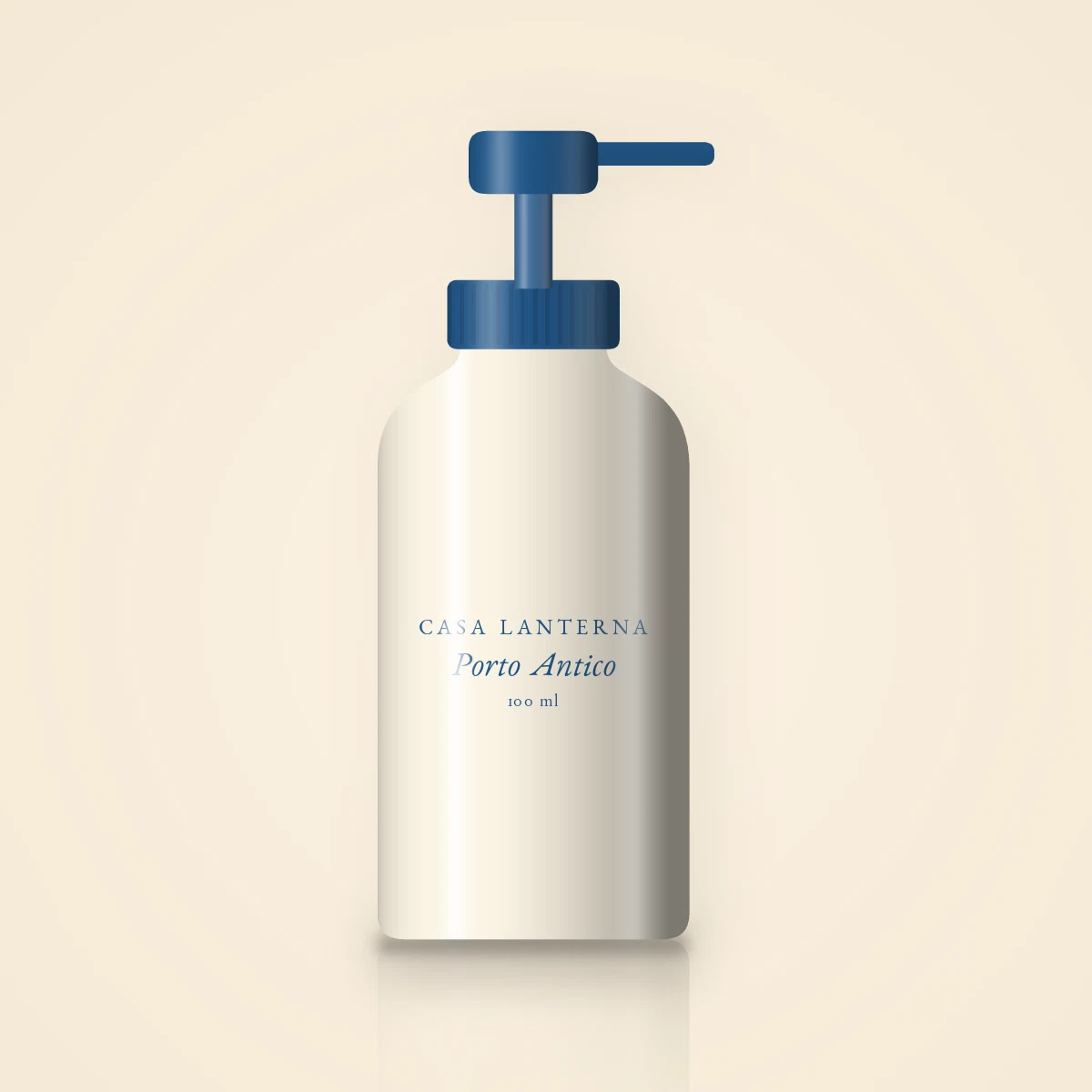 Gel douche Porto Antico au beurre de cacao – Casa Lanterna, flacon-pompe 100 ml