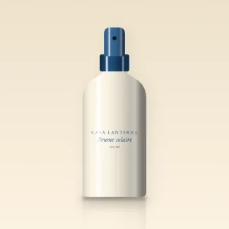 Brume parfumée solaire au gingembre – Casa Lanterna, flacon spray 100 ml