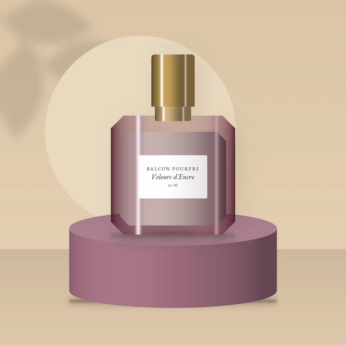 Parfum Velours d'Encre vagabond au patchouli – Balcon Pourpre, photo d'ambiance