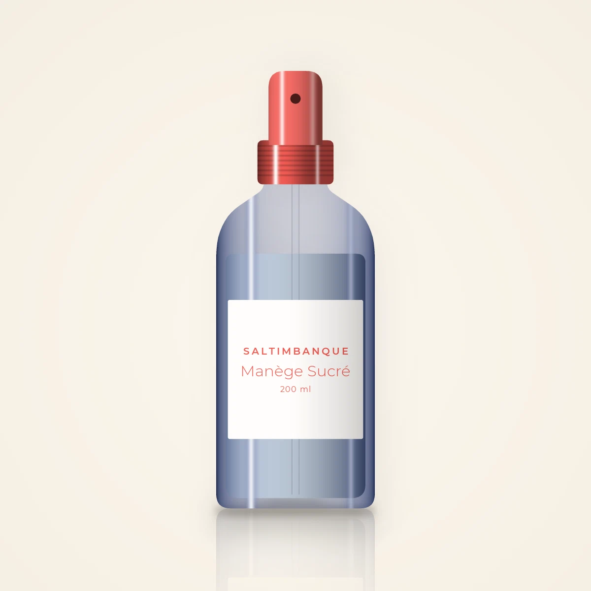 Brume Manège Sucré lumineuse au romarin – Saltimbanque, flacon spray 200 ml