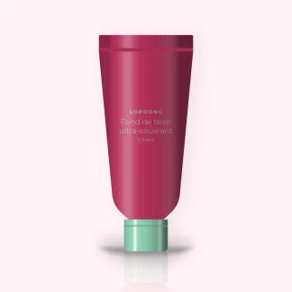 Fond de teint ultra-couvrant aux peptides – Sopoong, tube 30 ml, teinte 11 Sable