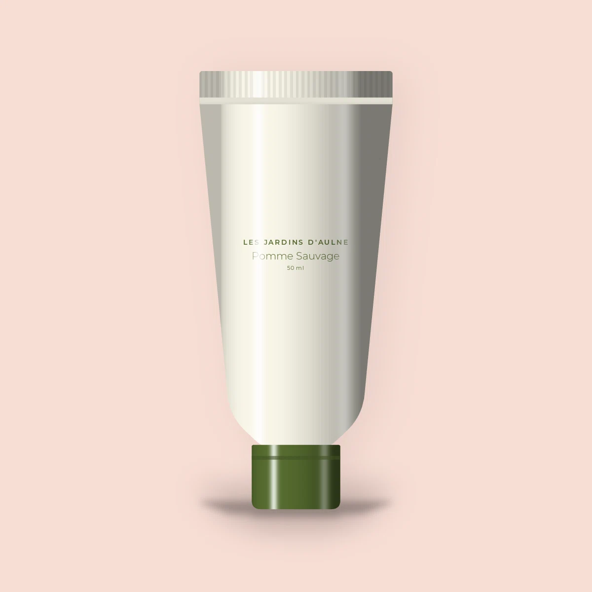 Pomme Sauvage gommage visage express – Les Jardins d'Aulne, tube 50 ml
