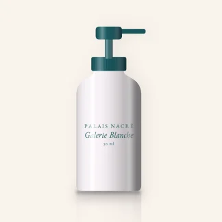Sérum Galerie Blanche à la vitamine C – Palais Nacré, flacon-pompe 30 ml