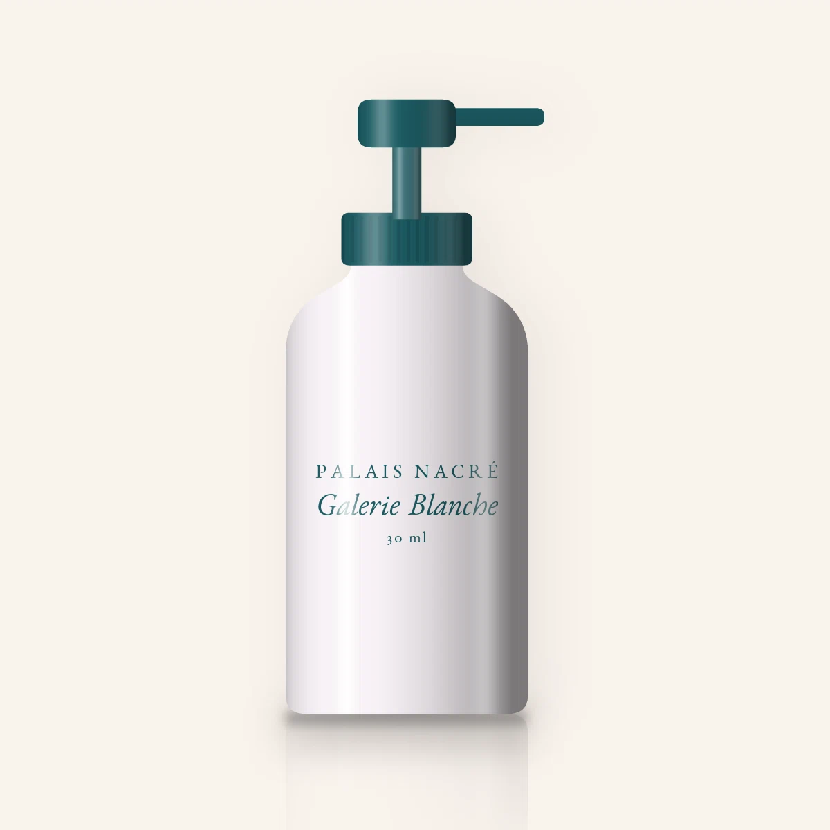Sérum Galerie Blanche à la vitamine C – Palais Nacré, flacon-pompe 30 ml