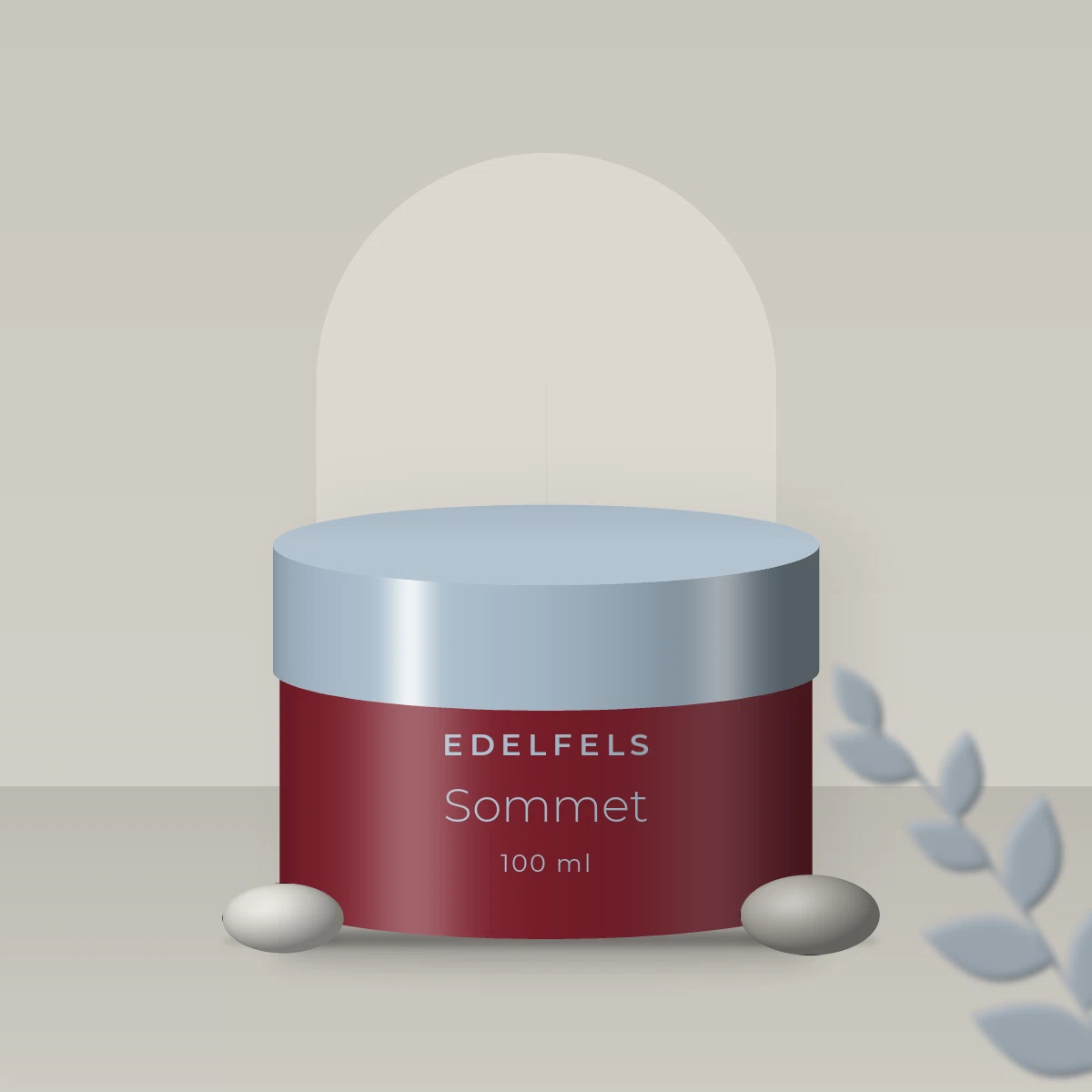 Sommet masque visage désaltérant – Edelfels, photo d'ambiance