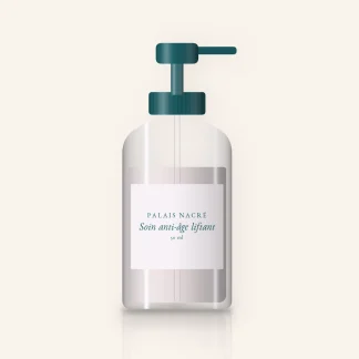 Soin anti-âge liftant à l'huile d'argan – Palais Nacré, flacon-pompe 50 ml